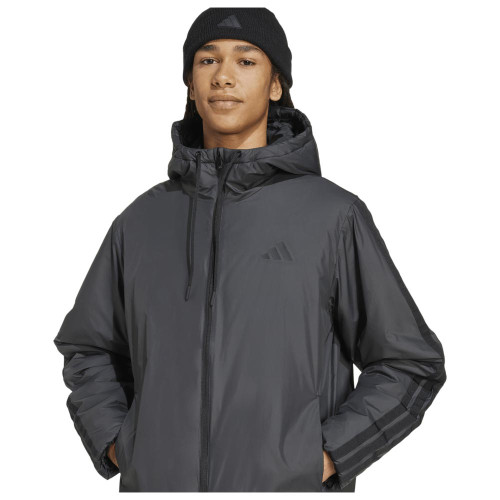 Adidas Ανδρικό μπουφάν Essentials Climawarm 3-Stripes Insulated Hooded Jacket